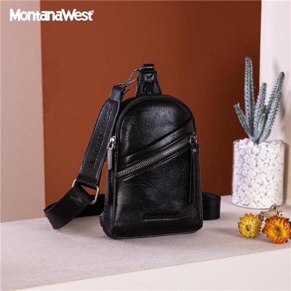 Montana West Small Crossbody Sling Bag for Women Cute Cross Body Fanny Pack - Picture 6 of 7